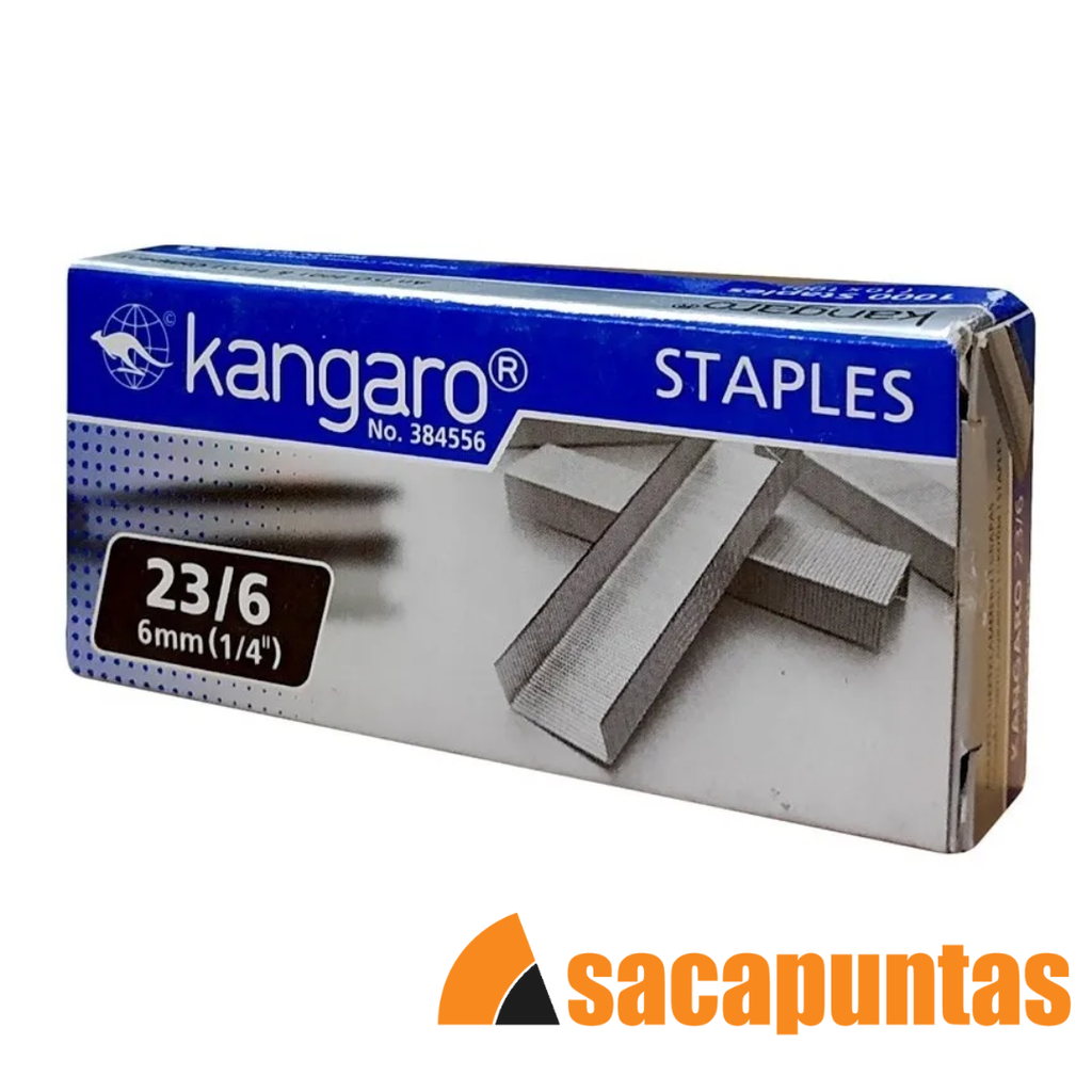 BROCHES PARA MAQUINA KANEX Nº 23/ 6 x 1000 U. (L27900)