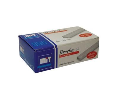 BROCHES PARA MAQUINA MIT Nº 64 x 2000 U. (L137650)