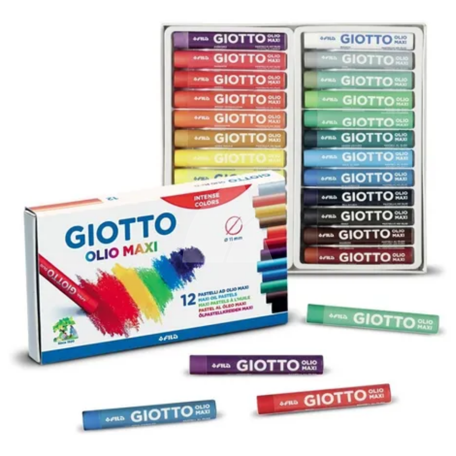 OLEO GIOTTO MAXI X12 COLORES (L19999)