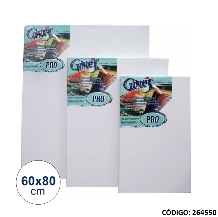 BASTIDOR ENTELADO GINES PRO 60x80cm. (L264550)