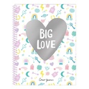 CUADERNO A4 MOOVING TAPA SEMIRIGIDA ESPIRAL X80HJ (L8053)