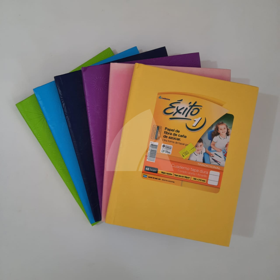 CUADERNO N3 EXITO TAPA DURA  FORRADO x 48hjs. (L4780)