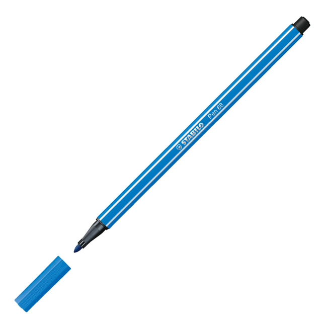 MARCADOR STABILO PEN 68 AZUL OSCURO 68/41 (S234AO)