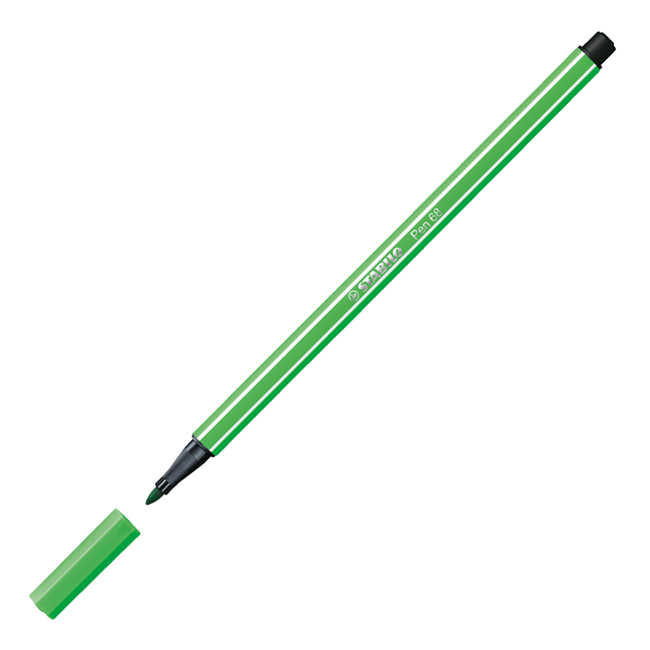 MARCADOR STABILO PEN 68 VERDE CLARO 68/43 (S234VC)
