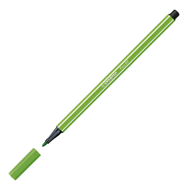MARCADOR STABILO PEN 68 VERDE PRADO 68/33 (S234VP)