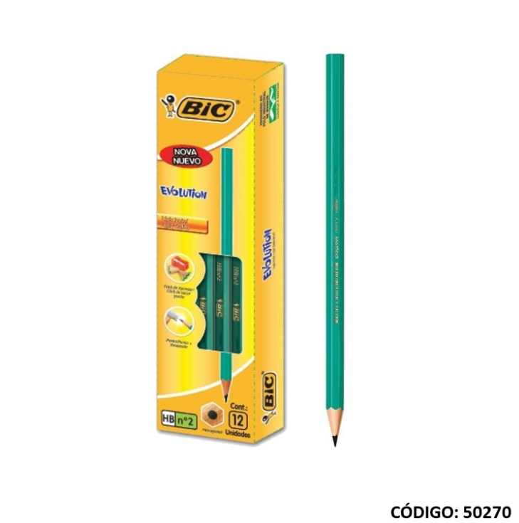 LAPIZ BIC EVOLUTION HB/2B (L50270)