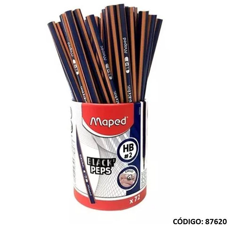 LAPIZ MAPED BLACK PEPS (L87620)