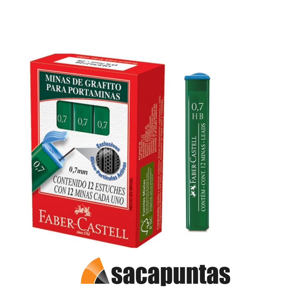 MINAS 0.7 FABER x12 "Tubos" HB (L52570)