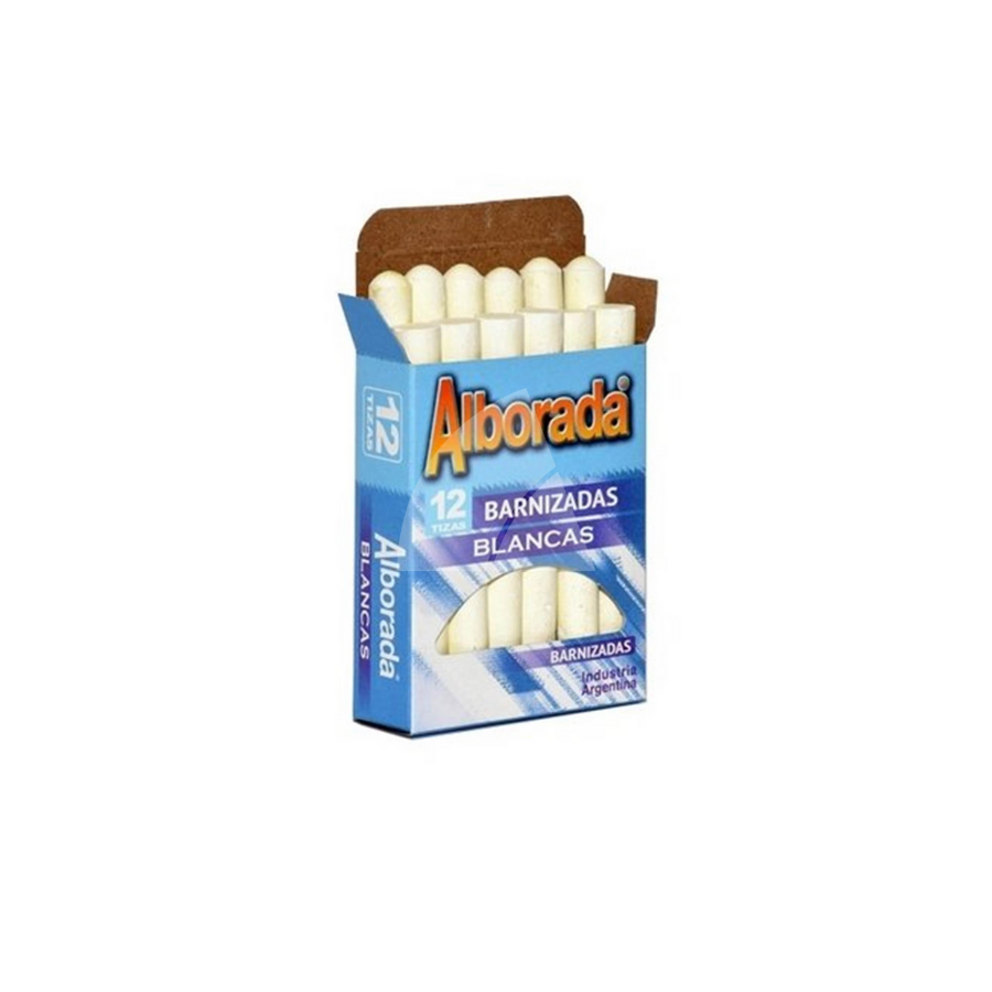 TIZA ALBORADA BLANCA x 12u (L73030)