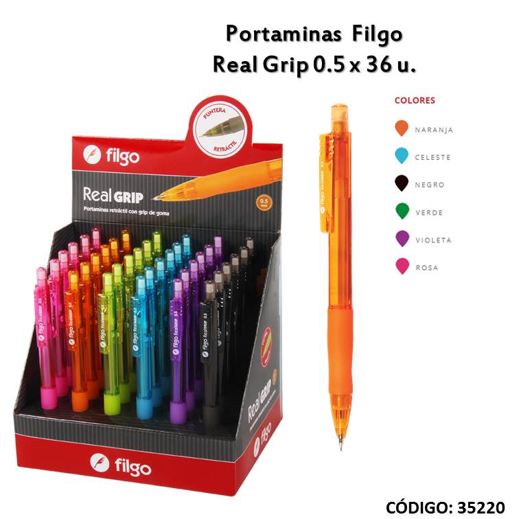 PORTAMINA FILGO REAL GRIP H105 0.5 (L35220)