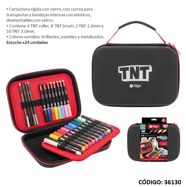 SET FILGO TNT COLLECTION X24 PIEZAS (L36130)