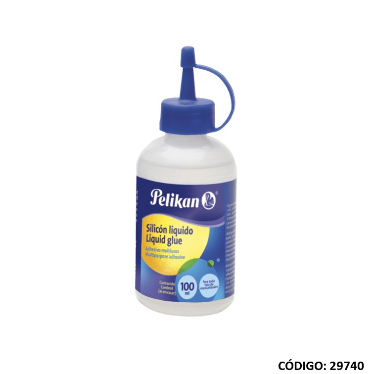 SILICONA LIQUIDA PELIKAN 100ML. (L29740)