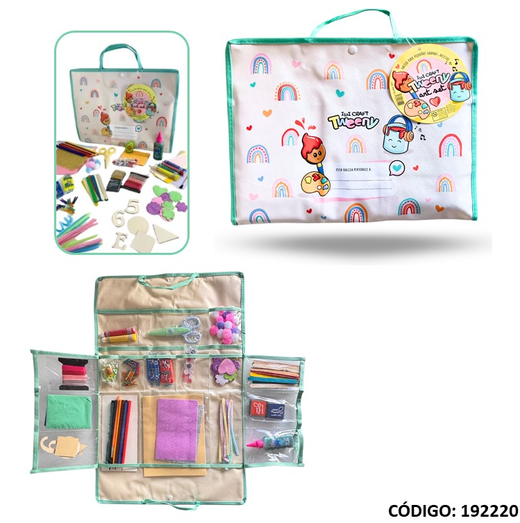 SET DE ARTE IBI CRAFT TWEENDY + VALIJA  (L192220)