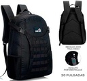 MOCHILA 20" ALPINE SKATE  ESPALDA (L23486)
