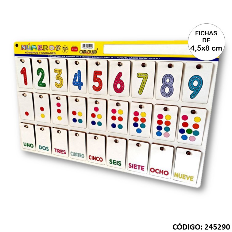 CONTRACOLADO NUMEROS Y UNIDADES (L245290)