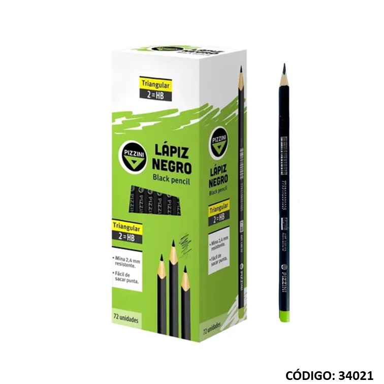 LAPIZ GRAFITO PIZZINI (L34021)