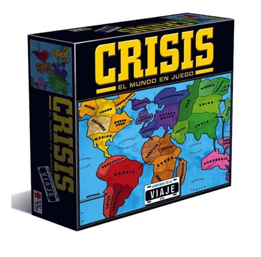 JUEGO DE MESA Y ESTRATEGIA CRISIS JUGUEMOS EN EL VIAJE TOP TOYS (J1205)