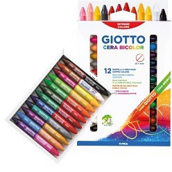 CERA GIOTTO BICOLOR X24 COLORES (L23630)