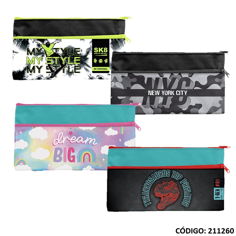 CANOPLA MULTICOSPE PLANA TELA 2 CIERRES (L211260)