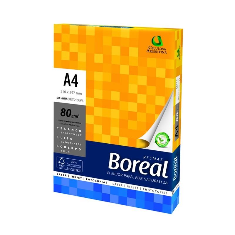 RESMA A4 BOREAL 80grs. (L159000)