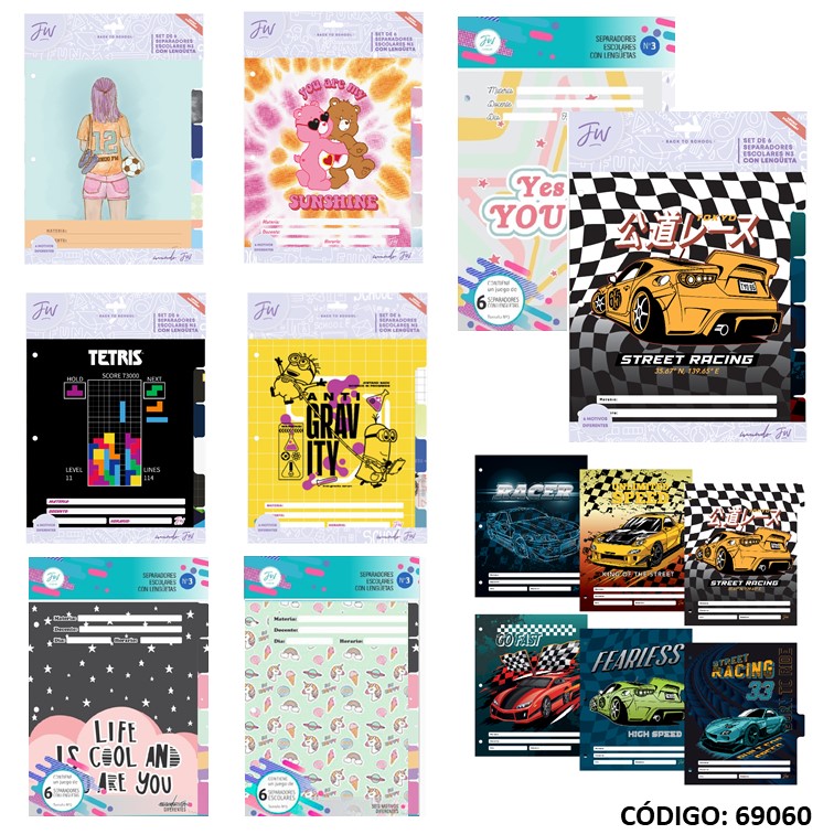 CARATULAS N3 FW CON OREJAS X6 (L69060)