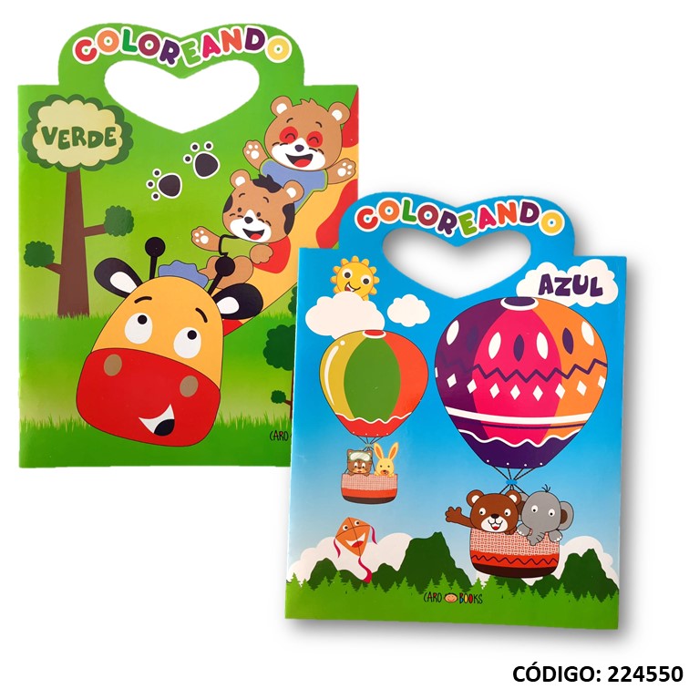 LIBRO PINTAR COLOREANDO (L224550)