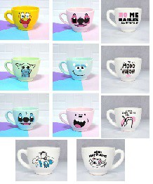 TAZON CERAMICA BRITCE SURTIDO 12cm. (R24634)