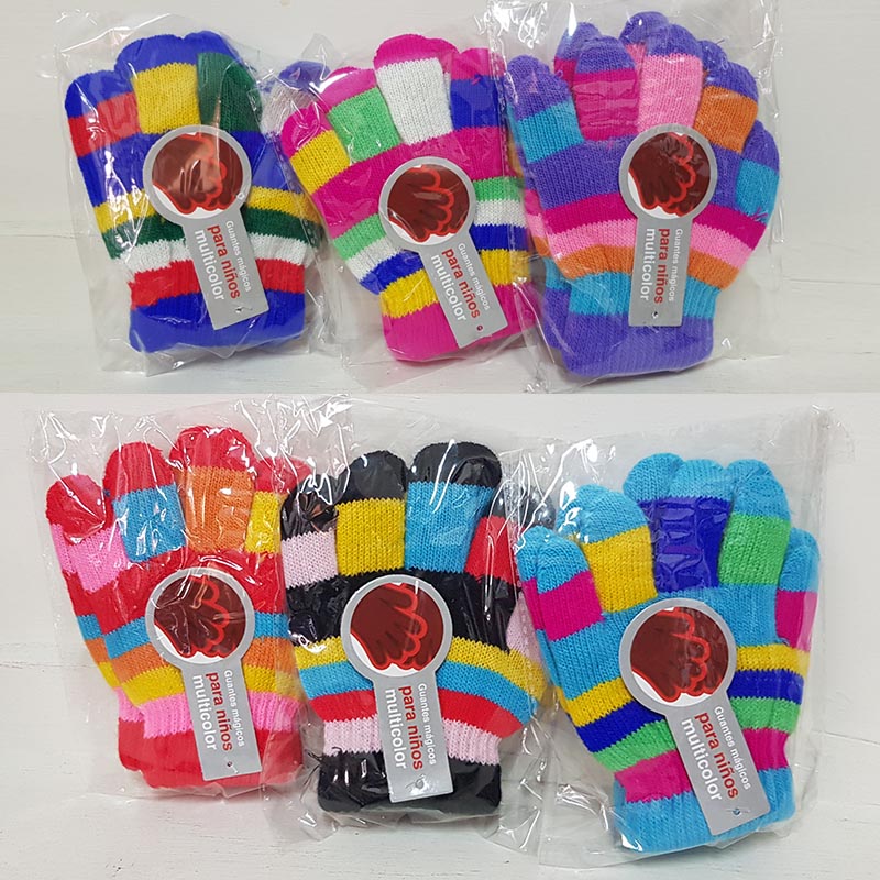GUANTES MAGICOS MULTICOLOR (R38190)