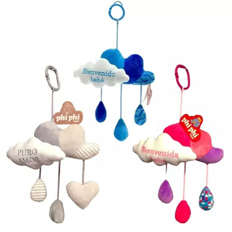 PELUCHE NUBE BIENVENIDO SONAJERO (G8733)