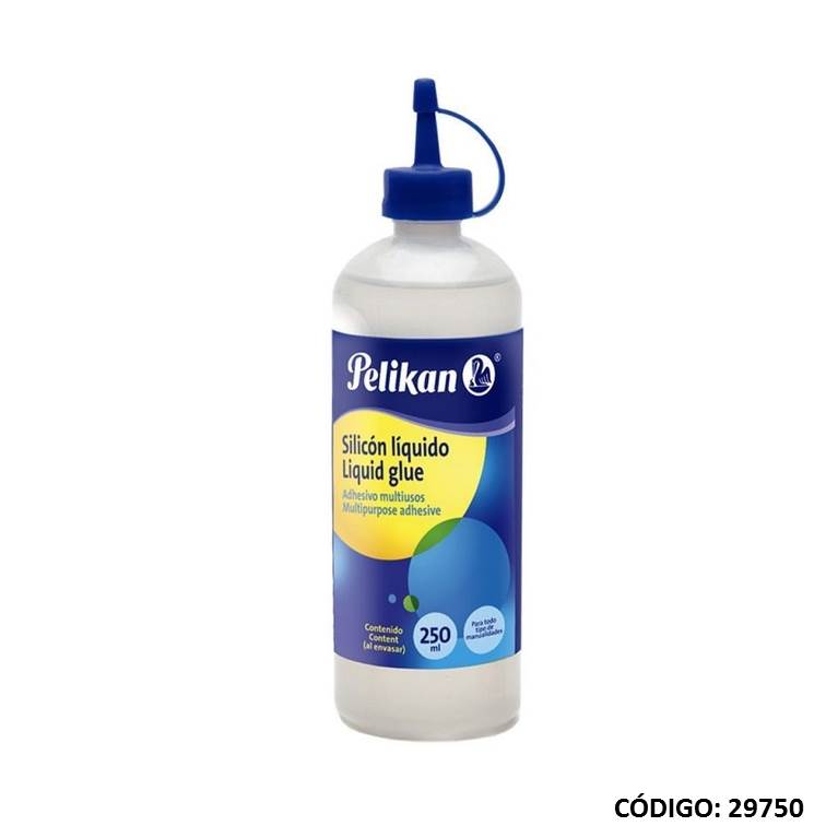 ADHESIVO SILICONA LIQUIDA PELIKAN 250ml. (L29750)