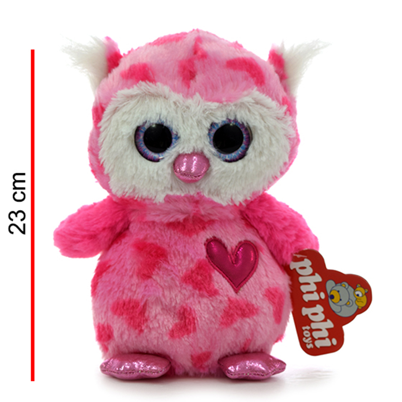 PELUCHE LECHUZA PHI-PHI 23CM. (G8126)