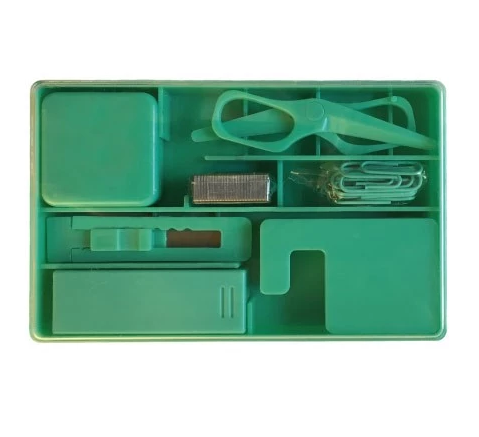 SET DE OFICINA TURQUESA PASTEL (L107858)