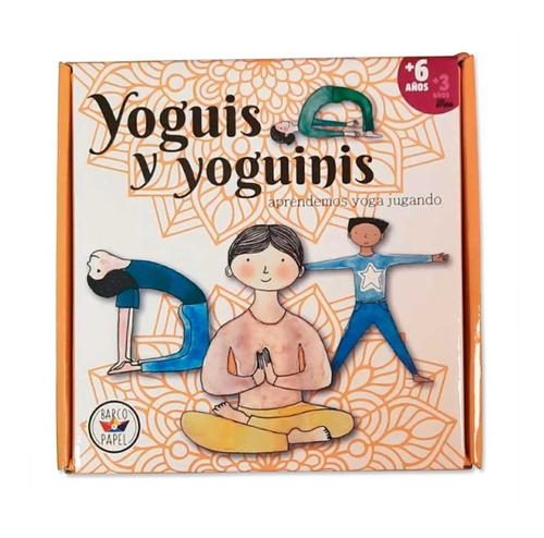 JUEGO DE MESA BARCO DE PAPEL "YOGUIS Y YOGUINIS" MOVIMIENTO (J225053)