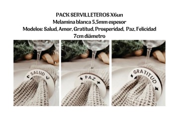DECO PACK SERVILLETERO X6 (R25318)