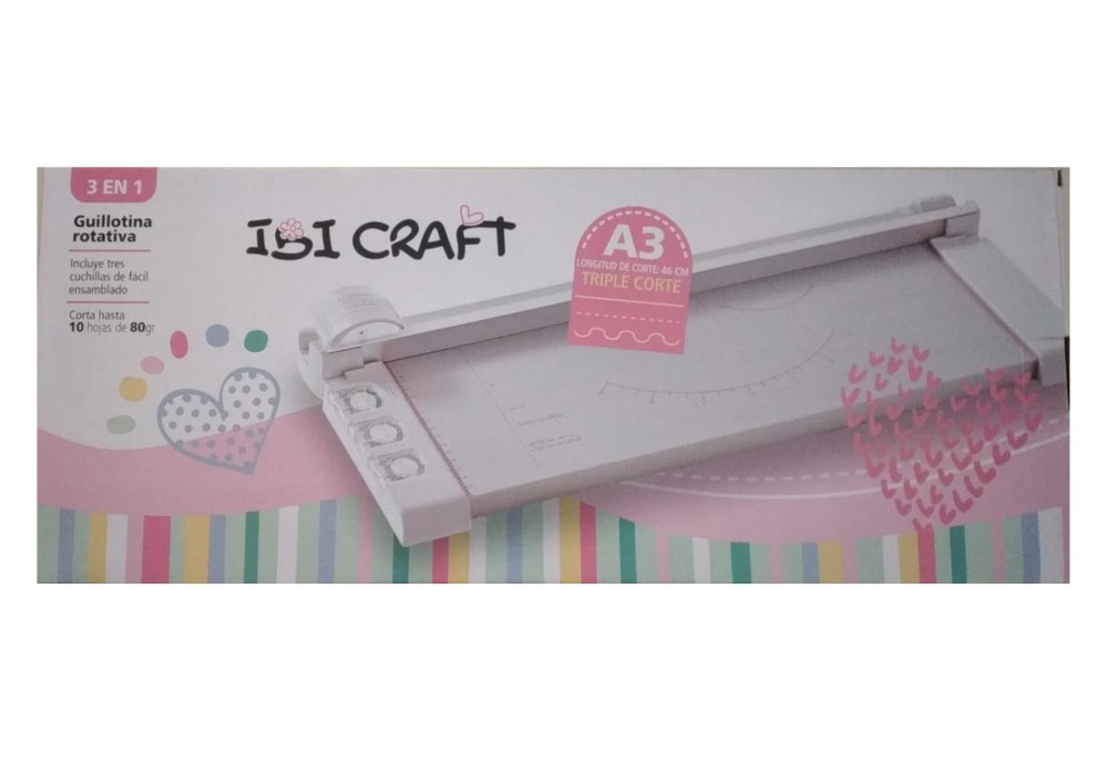 GUILLOTINA IBI A3 ROTATIVA 3 EN 1 (L25476)