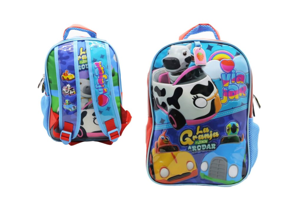 MOCHILA 12" CRESKO LA GRANJA JARDIN ESPALDA (L25334)