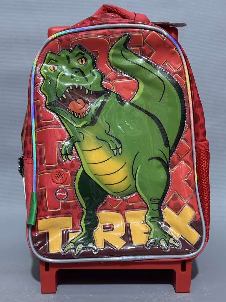 MOCHILA CARRO 12" CRESKO DINO (L24175)
