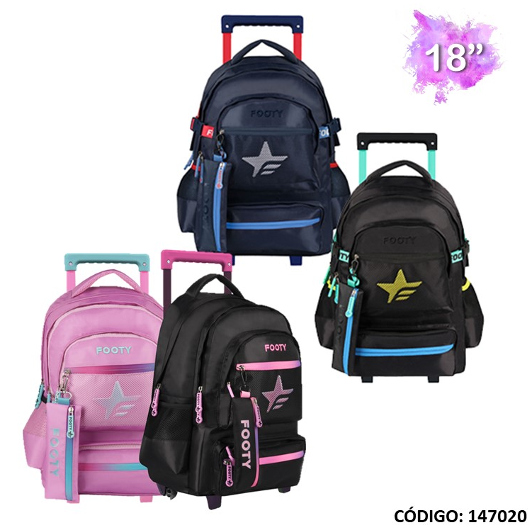 MOCHILA CARRO 18" FOOTY STAR (L1470200)