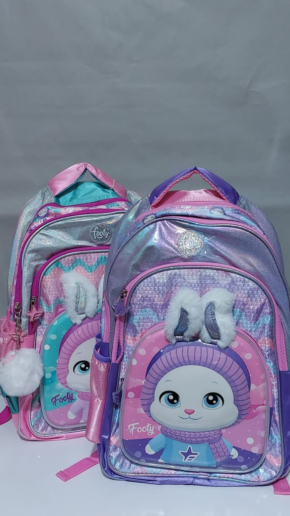 MOCHILA 18" FOOTY BUNNY ESPALDA (L2567000)