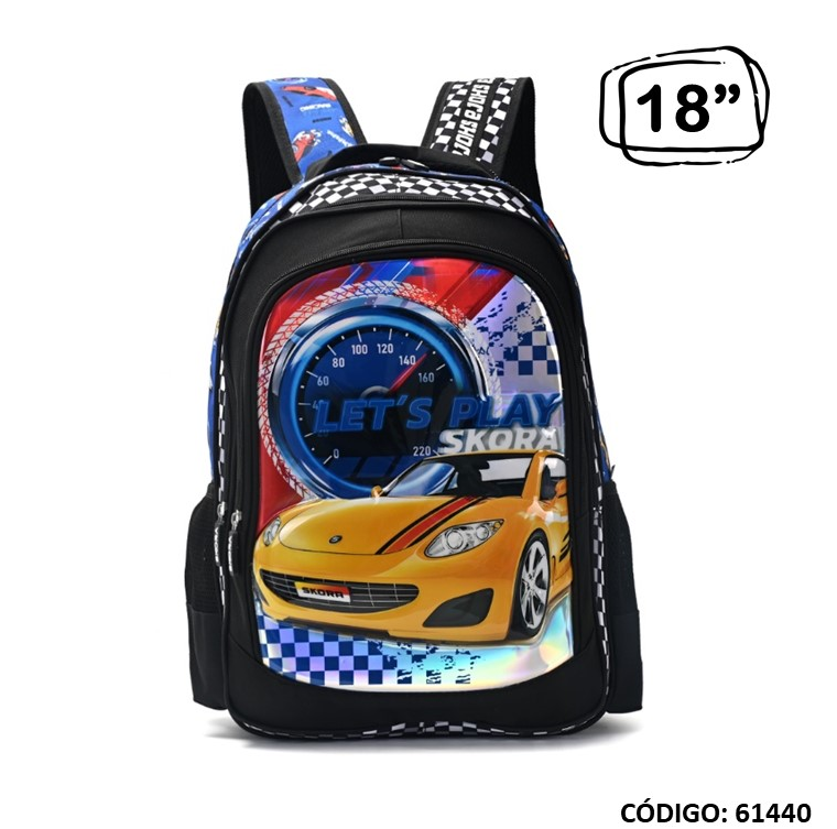 MOCHILA 18" SKORA SPEED ESPALDA (L61440)