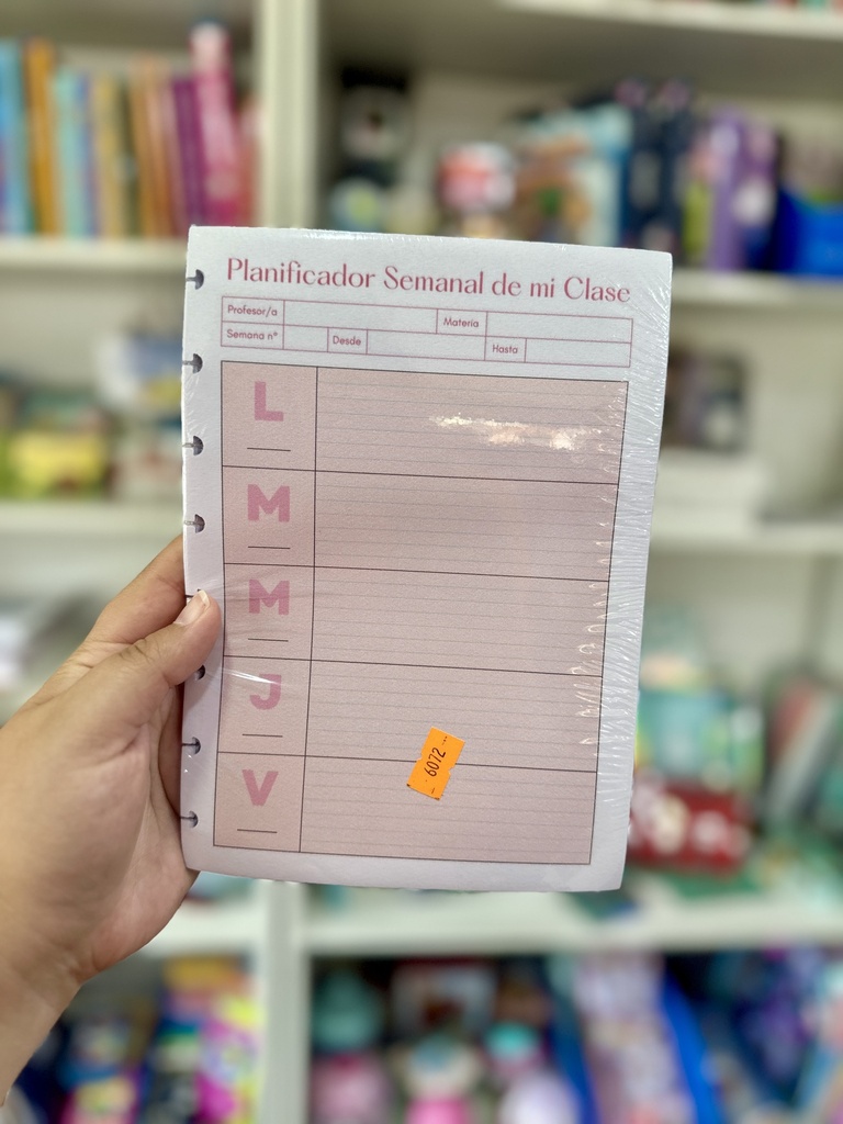 REPUESTOS CUADERNOS DISCO A5 X50hjs. (UP6072)