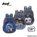 MOCHILA 16" LSD  JARDIN ESPALDA (L241116)