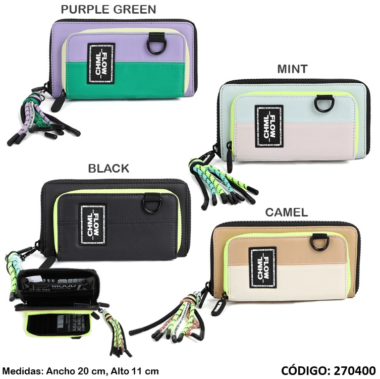 BILLETERA CHIMOLA COLORBLOCK (R270400)