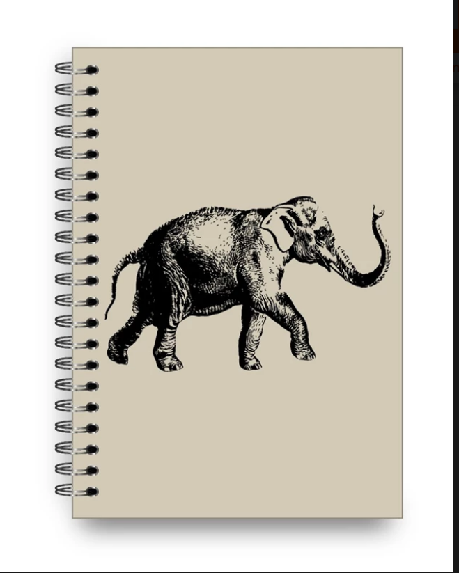 CUADERNO A5 PAPERLAND ECO NATURAL ANIMALES LISO (L105716)
