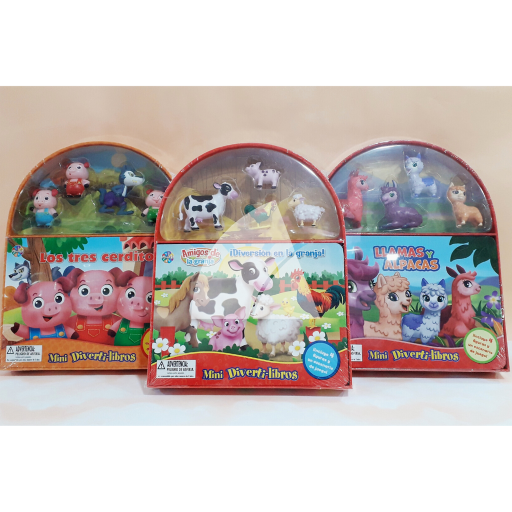 LIBRO DE CUENTO MINI  DIVERTI LIBROS (LIR103)