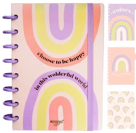 CUADERNO A DISCOS A5 MOOVING (232910)