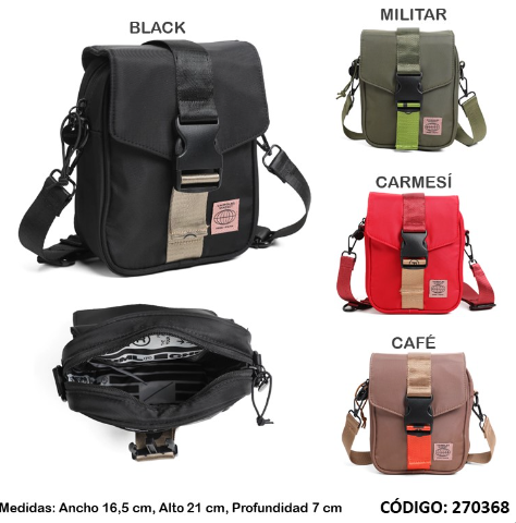 BOLSO BANDOLERA CHIMOLA PORTACELULAR (R2703680)