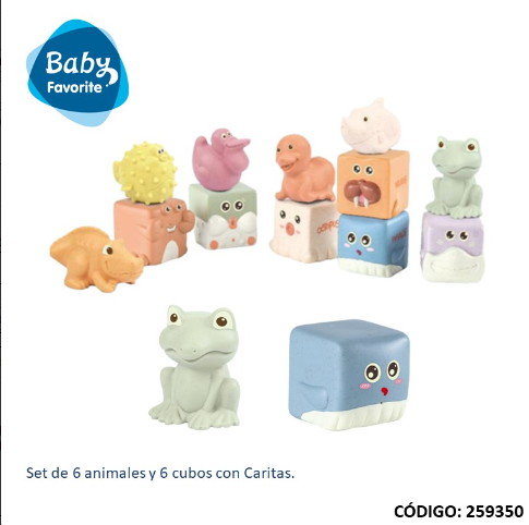 MC BABY ANIMALES Y CARAS LOCAS (J259350)
