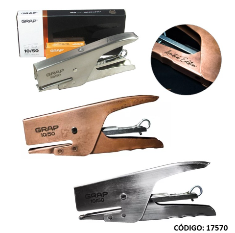 ABROCHADORA GRAP PINZA 10/50 LINEA BLACK (L17570)