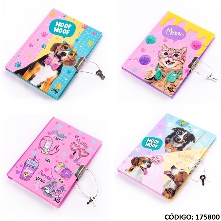 DIARIO INTIMO 10.8X15CM. X70HJS. (L175800)